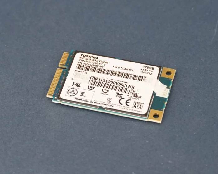 128GB Toshiba THNSNH128GMCT mSATA SSD gebruikt