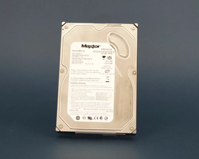 Maxtor DiamondMax 20 STM3160212A Harde Schijf - 160GB, 3,5" IDE - Gebruikt