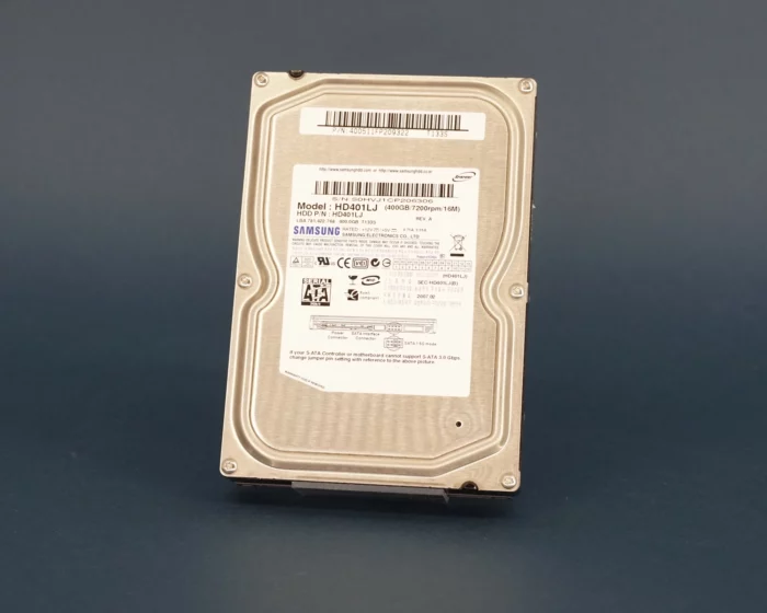 Samsung Spinpoint T133 HD401LJ Harde Schijf - 400GB, 3,5" SATA - Gebruikt