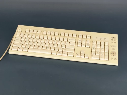 Chicony KB-8993 Toetsenbord - PS/2, Beige - Gebruikt
