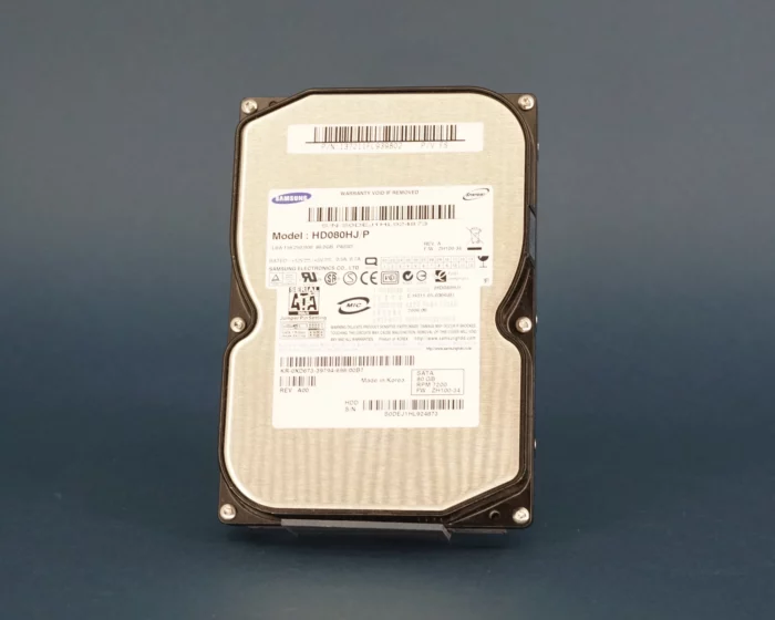 Samsung Spinpoint P80SD HD080HJ/P Harde Schijf - 80GB, 3,5" SATA - Gebruikt