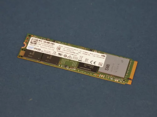 Intel 600p SSDPEKKW128G7D SSD - 128GB, NVMe, M.2 - Gebruikt