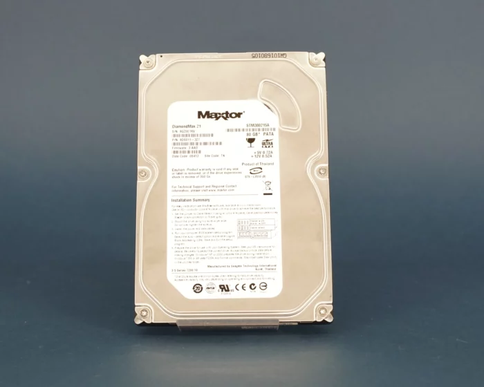 Maxtor DiamondMax 21 STM380215A Harde Schijf - 80GB, 3,5" IDE - Gebruikt