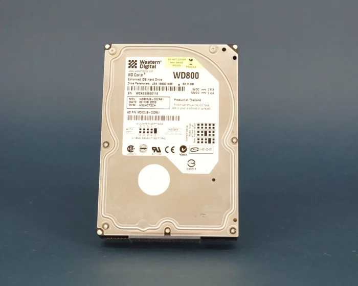 Western Digital WD Caviar WD800JB-00CRA1 Harde Schijf - 80GB, 3,5" IDE - Gebruikt