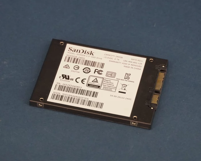 SanDisk SSD Plus SDSSDA-240G SSD - 240GB, 2,5" SATA - Gebruikt