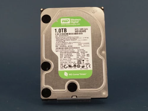 Western Digital WD Green WD10EARS Harde Schijf - 1.0TB, 3,5" SATA - Gebruikt