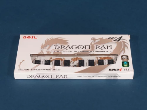 GeIL Dragon RAM GWB48GB2400C16DC Intern Geheugen - 8GB DDR4 (2x4GB), 2400MHz - Gebruikt